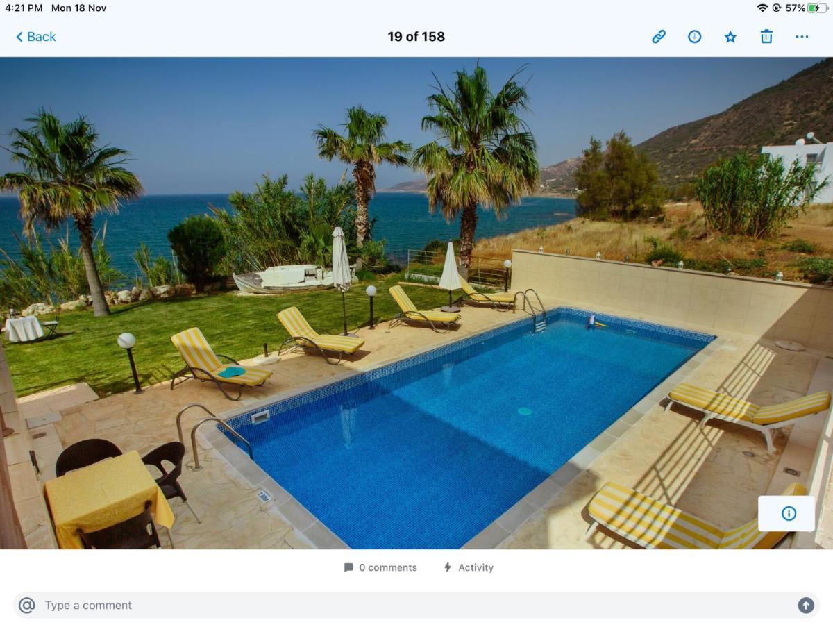 Kallinousa Beach Villa Pomos Exterior photo